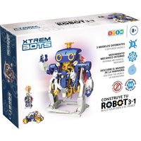 Xtrem Bots - Construir Robot para Montar 3 En 1, Kit Robotica para Niños 8 Años O Más, Robots Juguetes Educativos, Robótica Educativa, Juguete Educativo