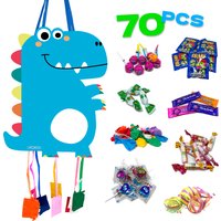 Piñata Cumpleaños Infantil - Piñata + Pack 70 Juguetes y Chuches de Relleno Piñata - Piñata Cumpleaños - Piñatas Infantiles - Relleno Piñatas de Cumpleaños Infantil - Piñatas - Cumpleaños Infantil -