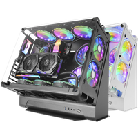 Mars Gaming MCB, Caja PC Gaming Custom ATX XL, Edición Custom Premium, Hasta 10 Ventiladores, Soporte Total Refrigeración Líquida, Estructura Modular Doble Cámara, Torre PC Negro o Blanco