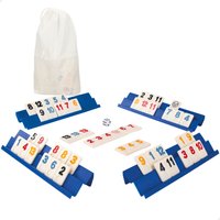 CB Games - Juego de mesa Combigame con bolsa para guardar y transportar las piezas, 2-4 jugadores, tamaño 24,5x6 cm, 112 piezas, combinación numérica, estrategia, juegos clásicos, jugar en familia,