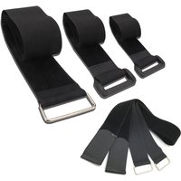 Correas de carga de nailon de 100x5 cm, cierre de gancho y bucle, cinturón de trinquete, soporte de equipaje, sujetador para motocicleta, bicicleta, bolsas para acampar al aire libre