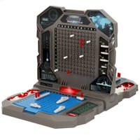 CB Games - Hundir la flota electrónico, 39x24x25 cm, batalla naval, tablero plegable, panel táctico,  juego estrategia, juegos de mesa clásicos, juguete para fiestas familiares, 2 jugadores,