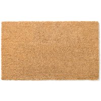 Felpudo de Coco Natural Ecológico, Resistente y Antideslizante, Ideal para Interior y Exterior de Hogar, Oficina, Puertas y Jardín.
