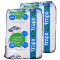 Trapos ecotrapo de sábana de algodón especial para limpieza multiusos o cubremopas. Pack 2 kg