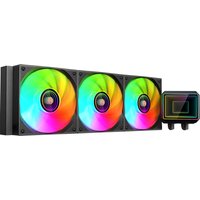 Mars Gaming ML-TWO360, Refrigeración Líquida AIO 600W TDP, 3x Ventilador ARGB Infinity Mirror Ultrasilencioso 12cm FDB, Núcleo de Cobre y Aluminio, Bomba Opti-Chamber 4ª Gen y Microcanales Kit de