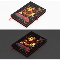 Grupo Erik Cuaderno A5 Marvel DeadPool - Bloc de notas A5 - Cuaderno A5 punteado |   Bullet Journal con Portada con LUZ: Regalos Marvel |   Cuaderno pequeño - Marvel Merchandising oficial