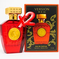 2 Unidades VERSION RED Eau de Parfum Unisex 100ml Montage Brands Fragancia inspirada en otros perfumes Colonia Perfume Hombre Mujer