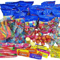 Chuches Cumpleaños, Chuches y Caramelos para Cumpleaños, Navidad, Halloween, Piñatas, Fiestas Infantiles - Mega Pack 150 Unid PREMIUM - Surtido de Chuches, Gominolas, Golosinas, Caramelos. [IAMI]