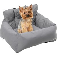 Asiento de coche PawHut para perros, bolsa transportadora para animales y gatos, acolchado de algodón PP, base gruesa, segura y cómoda.