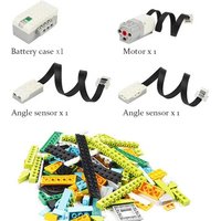 Kit de bloques de construcción educativos STEM, 280 Uds. Con sensores electrónicos 45300 para programación de robots, regalo para niños