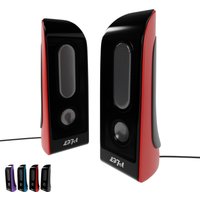 LIFA Altavoces para ordenadores con cable USB universal, altavoecs para PC, reproductores de sonidos L818