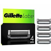 GilletteLabs recambios para máquinas de afeitar, compatibles con GilletteLabs, 4 recambios