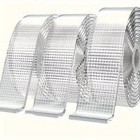 Cinta Adhesiva de Doble Cara Nano Resistente, Transparente, Impermeable, Removible, Fuerte y Adhesiva para Hogar y Oficina