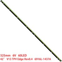 Tira de LED de 60 LED para 42LA640S 42LA644V 42LA645V 42GA6400 42 V13 TPV EDGE 6920L-0001C 6916L-1473A LC420EUN SF F3 LC420EUE FF F1