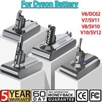 21,6 V para Dyson todas las series 6000mAh V6 V7 V8 V10 batería de repuesto DC62 SV10 SV11 SV12 aspiradora de mano sin cable