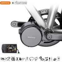 Bafang 48V 750W Motor BBS02B BBS02 Mid Drive Motor kit 8Fun M315 G340 Motor Central Potente para eBike Kits de Conversión de Bicicleta Eléctrica con Sistema CAN BUS Mejorado y Bicicleta EMTB Platos