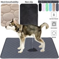 Alfombrilla Absorbente para Orina de Perro, Reutilizable y Lavable, para Asiento de Coche, Suelo, Sofá, Impermeable, para Entrenamiento de Cachorros y Gatos, Accesorios para Mascotas