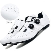 Zapatillas de ciclismo MTB para hombre, botas deportivas para bicicleta de carretera, zapatillas planas de velocidad de carreras, calzado para bicicleta de montaña, zapatos de ciclismo con Pedal Spd