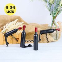 Lote de 6 a 36 unidades de sacacorchos, abridor de botellas, abridor de cervezas, sacacorchos para boda, Detalles de invitados para boda, Recuerdos de comunion para invitados, Recuerdos de bautizo,