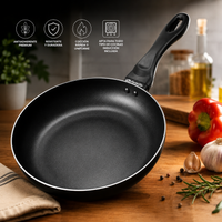 Family Sartén Antiadherente de Aluminio 18/20/22/24/26/28/30/32 cm, Sartén para Cocina Inducción, Gas, Vitrocerámica y Placa Eléctrica, Menaje de Cocina Resistente para Freír, Saltear y Cocinar