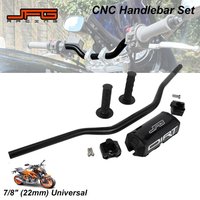 Juego de manillares universales para motocicleta, 22mm, 28mm, para bicicleta eléctrica de cross, 50-150cc, Yamaha, HONDA, Suzuki, KTM, accesorios para Motocross