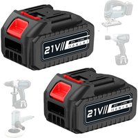 Paquete de Baterías Recargables de Iones de Litio de 21 V para Herramientas Eléctricas Inalámbricas Makita de 1.5/3.0 Ah, Baterías de Repuesto de Carga Rápida