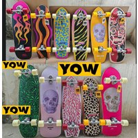 YOW land surf monopatín longboards kits completos sistema de resorte de buena calidad de marca con camiones ruedas rodamientos y herramientas