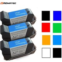 Cartucho de tinta de secado rápido YAOMATEC AS nivel de alta adherencia compatible con JS12/ JS10 /2588/2580 para impresoras de inyección de tinta portátiles de 12,7mm