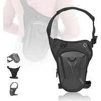 Riñonera para motocicleta, bolsa lateral para pierna, carcasa dura de EVA, riñoneras informales para exteriores, bolso para teléfono móvil para motocicleta, riñonera para cadera