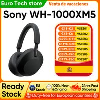 Nuevos Auriculares Inalámbricos con Cancelación de Ruido Sony WH-1000XM5, Batería de 30 Horas, Procesador Integrado V1, Ajuste Suave de Cuero, 4 Micrófonos