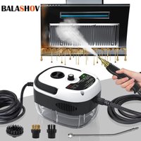Limpiador de vapor portátil de 2500W, esterilización de alta temperatura, lavadora a presión para el hogar, coche, cocina, aire acondicionado