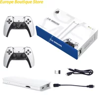 M15 Game Stick Mini TV consola de juegos portátil Gamepads inalámbricos Videojuego 64G 20000+ juego Retro salida HD dos jugadores para PS1 Etc.