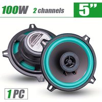 Altavoces para coche de 5 pulgadas, Subwoofer Coaxial Universal, Audio automotriz, música HiFi, rango completo de frecuencia, altavoz estéreo para coche, 1 ud.