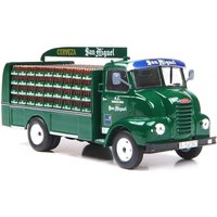 Salvat, Camión Reparto Cervezas 1967, Escala 1:43, Miniatura Diecast, Colección Vehículos De Reparto Y Servicio sin Fasciculo ni Ficha, Historia En Nuestras Carreteras, Blister Embalaje y Base