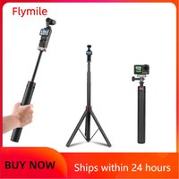 Flymile trípode palo Selfie mango Vlog para DJI Pocket 3/Action 5 Pro/Insta360 X5/Accesorios Gopro 62,99/55,1 pulgadas extensible