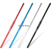 Manillar recto para bicicleta de montaña de 31,8mm, barra plana Extra larga de 700/800mm, manillares de aleación de aluminio para bicicleta de montaña y carretera, piezas de ciclismo