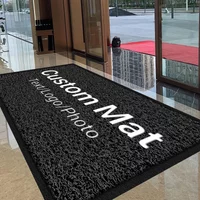 Alfombra de pie personalizada, alfombra de negocios personalizada, felpudo de entrada, alfombra antideslizante para interiores y exteriores, alfombrillas con logotipo de marca personalizada