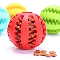Pelotas de juguete transfronterizas para fugas de perros, rompecabezas para la dentición, juguetes de entrenamiento antideslizantes y morder