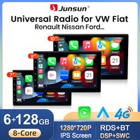 Radio de Coche Junsun 7 9 10'' Universal con CarPlay y Android Auto para VW, Fiat, Renault, Nissan, Peugeot, GPS, Multimedia, Autoradio, Estéreo, Navegador