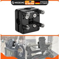 Soporte para GPS AMPS para BMW R1200GS/Adventure R1200GSA R1250GS/Adventure R1250GSA, compatible con barra transversal de 12 mm, soportes para GPS de motocicleta y teléfono móvil para Yamaha Tenere