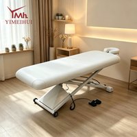 Camilla de Masaje Portátil, Resistente y Cómoda, con Altura Ajustable, para Salón de Belleza, Tratamientos Faciales, Fisioterapia y Exámenes