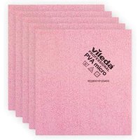 Pack de Bayetas de Microfibra Vileda PVA Rosa - 5 Unidades