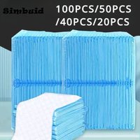 Pañal súper absorbente para mascotas, almohadillas para orinar para entrenamiento de perros, estera de pañales saludable desechable para gatos y perros de secado rápido