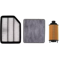 Juego de filtros de aceite de filtro de cabina de filtro de aire de coche para Chery Tiggo 3 1.6L 1.6MT 1.6CVT 2014-2020 modelo OEM T11- 1109111 CA J60- 8107910