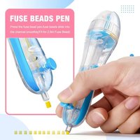 Bolígrafos con Cuentas DIY, Bolígrafo Automático con Cuentas 3D de 2.6mm para Puzzles de Píxeles |   Bolígrafo de Rompecabezas de Cuentas Hecho a Mano, Diseño Ergonómico