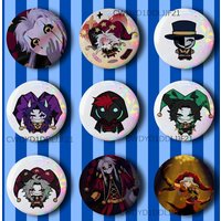 Broche Pierrot The F-Freak Circus, insignia creativa para decoración de sombreros y bolsos, regalos coleccionables para fanáticos