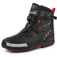 Botas de moto de talla grande para hombre, calzado de protección de seguridad de alta calidad para las cuatro estaciones, botas de campo traviesa, botas de conducción al aire libre