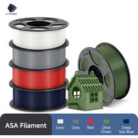 Filamento ANYCUBIC ASA PLA de 1,75mm para impresoras 3D FDM, resistencia a la intemperie, baja dureza de olores, materiales de impresión 3D FDM para Kobra