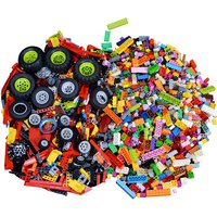 Piezas Básicas y de Alta Tecnología, Bloques de Construcción en Paquetes Mixtos, Modelo a Granel, Ladrillos Creativos DIY, Juguetes Educativos de Ensamblaje para Niños
