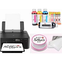 NUEVA Impresora de Tinta Comestible para Máquina de Impresión de Pasteles TS706, Utiliza Cartuchos de Tinta Comestible PGI680 CLI681, Venta al Por Mayor